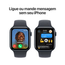 Apple Watch SE GPS • Caixa meia-noite de alumínio – 40 mm