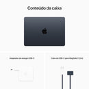 Apple MacBook Air 13", M2, CPU de 8 núcleos, GPU de 8 núcleos, 256GB SSD- Cinza-espacial