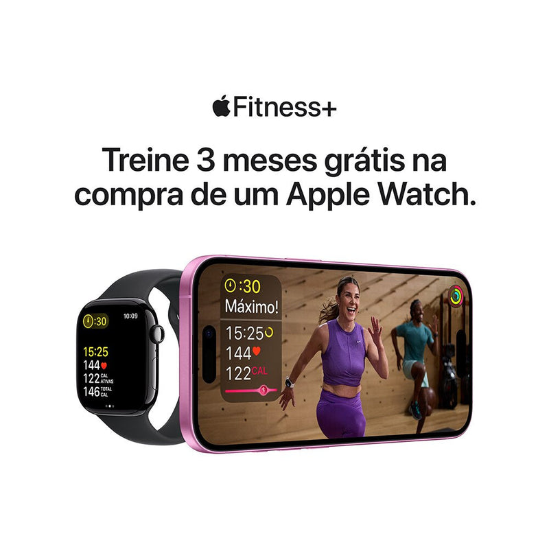 Apple Watch SE GPS • Caixa meia-noite de alumínio – 40 mm